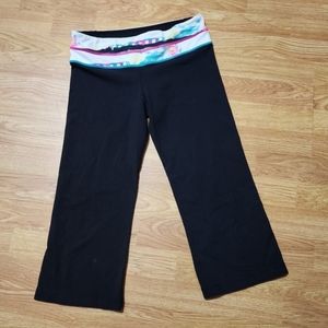 lululemon capris wide leg